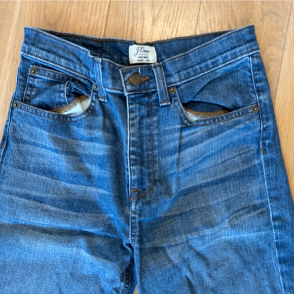J. Crew Rayner Wide Leg jeans size 26 - Picture 3 of 8